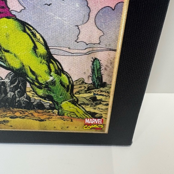 Marvel Fanfare #29 Hulk Comic Cover Canvas Print-Retro Vintage Wall Art 15x20cm - Picture 7 of 7
